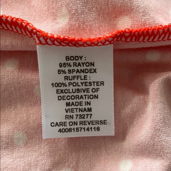 Poppy Red Polkadot Vneck Spaghetti strap Dress - Picture 6 of 7